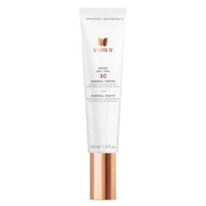 Tube of sunscreen with SPF 50 and PA++++ protection.